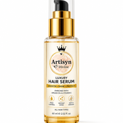 Artisyn Divine® Hair Serum For Frizz Control, Smooth & Shine