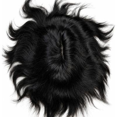 Premium 100% Human Hair Patch – Single Hair Knotted, Natural Matte Finish